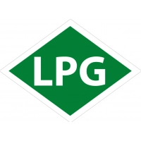 наклейка "LPG" (80*110мм)