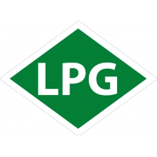 наклейка "LPG" (80*110мм)
