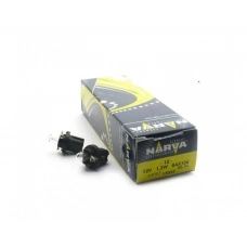 лампа БЦ 12V  1,2W  NARVA с патроном (BAX10D)