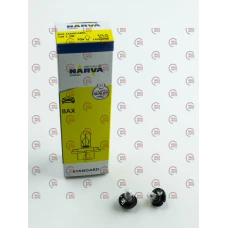 лампа БЦ 12V  1,2W  NARVA з патроном (BX8.4D)