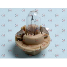 лампа БЦ 12V  1,5W  NARVA з патроном (BX8.4D)