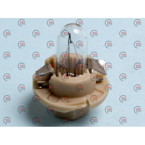 лампа БЦ 12V  1,5W  NARVA с патроном (BX8.4D)