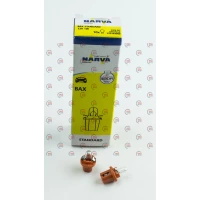 лампа БЦ 12V  1W  NARVA с патроном (BX8.5D)