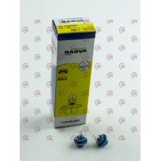 лампа БЦ 12V  1,2W  NARVA з патроном (B8.4D)