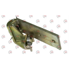 ролик-каретка сдвижной двери Газель в сборе средний с планкой