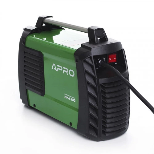 сварочный аппарат инвертор Apro  20-280 A, электрод 1,6-5,0 мм, кабели 2,5 + 1,5м, ПВ 60%
