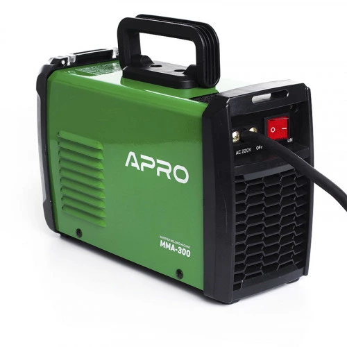 сварочный аппарат инвертор Apro  20-300 A, электрод 1,6-5,0 мм, кабели 3+2м, ПВ 60%