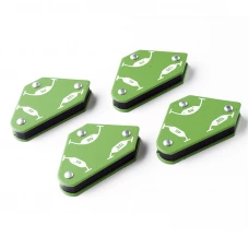 струбцина магнитная для сварки  30°, 4 для сварки MINI  45°, 90°, 135°  4кг "треугольник" набор 4 шт