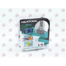 лампа LED H27 12V Nextone L4 6000K 18000L радиатор с вентилятором + обманка