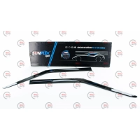вітровик Ford Transit 2000-2014 Г-подібний (скотч) Sunplex