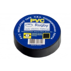 стрічка ізоляційна 10м х 19мм х 0,13мм чорна Rugby