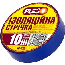 стрічка ізоляційна 10м х 19мм х 0,13мм синя Pulso
