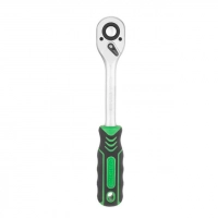 трещетка с квадратом   1/2" 72 зуба 255 мм CrV Intertool