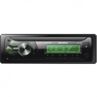 магнитола Shuttle SUD-388 FM/USB/SD/AUX/MP3/WMA/Bluetooth/зеленая подсв.
