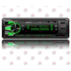 магнітола Fantom FP-327 FM/USB/SD/AUX/MP3/WMA/зелена підсв.  "+ usb слот для заряджання моб. телефон