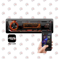 магнітола Cyclone MP-1063 FM/USB+USB для зарядки 2А/microSD/AUX/MP3/WMA/BT/багатокол./iCar Link