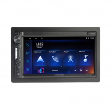 магнитола 2DIN Andr 10.0 Cyclone  FM/USB/microSD/AUX/MP5/AVI/экран 7"/Wi-Fi/BT/2х32Gb/GPS/AHD