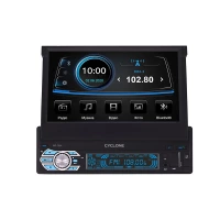 магнитола 2DIN выездная Cyclone Wince 6.0  FM/USB/microSD/AUX/MP5/AVI/экран 7.0"/ВT
