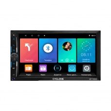 магнитола 2DIN Andr 10.0 Cyclone  FM/USB/microSD/AUX/MP5/AVI/экран 7"/Wi-Fi/BT/1х16Gb/EasyConnec/GPS