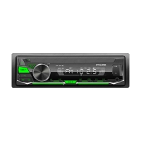 магнітола Cyclone MP-1086G BA FM/USB/microSD/AUX/MP3/WMA/Bluetooth/зелена підсв./EwayLink