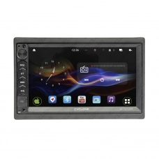магнитола 2DIN Andr 10.0 Cyclone  FM/USB/microSD/AUX/MP5/AVI/экран 7"/Wi-Fi/BT/GPS/2х32Gb/AHD/GSM 4G
