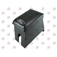 підлокітник Ford Connect  сірий  з вишивкою (шкірозамінник)