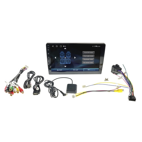 магнитола 2DIN Andr 10.0 Cyclone  FM/USB/AUX/MP5/AVI/экран9"/Wi-Fi/BT/2х32Gb/GPS/CarPlay