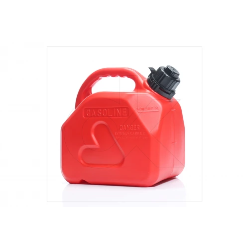 канистра пластиковая вертикальная с лейкой  5л  Dk