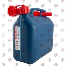 канистра пластиковая вертикальная с лейкой  5л  Bi-Plast