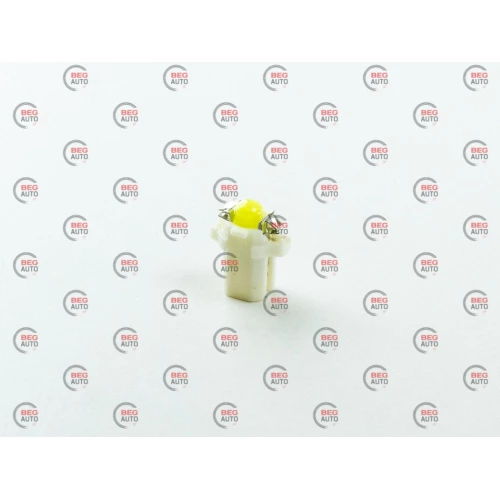 Лампа світлодіодна БЦ 12-1,2 WHITE 1 SMD T5 з патроном 15*19mm