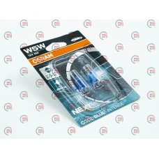 лампа БЦ 12V  5W  OSRAM Сool Blue Intense Next Gen 4000К +100% (2шт)