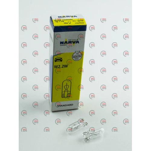 лампа БЦ 12V  2,2W  NARVA