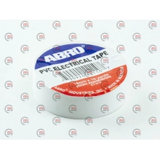 изолента 10м х 19мм х 0,13мм белая ABRO