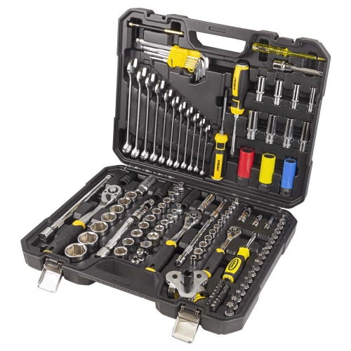 набор инструмента 1/2",1/4",3/8"  128 шт  с битами