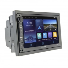 магнитола 2DIN Andr 10.0 Cyclone  FM/USB/microSD/AUX/MP5/AVI/7"/Wi-Fi/BT/2х32GbGPS/реж 2 кам/CarPlay