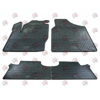 килимки салону VW Sharan, Ford Galaxy 1995-2006, Seat Alhambra 1995-2010 борт 1см, євроклітина