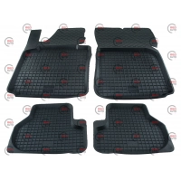 коврики салона VW Passat B6, B7 2005-2014, СС 08->, Tiguan 07->  борт 2,5см, высокий борт, евроклетк