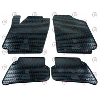 коврики салона VW Polo сед/хетч, Seat Ibiza 2009-2017 борт 1см, евроклетка Дубно