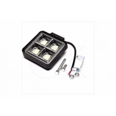 фара додаткова LED 108x108х40 (Д/В/Ш) 64W вузький промінь