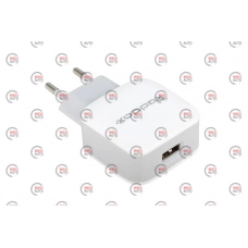 зарядка от cети 220В на  USB 2.4A белая