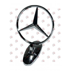 эмблема капота "прицел"  Mercedes