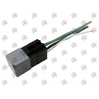 разъем реле 4-х конт. Газель в сборе с реле (завод)