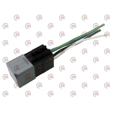 роз'єм реле 4-х конт. Газель у зборі з реле (завод)