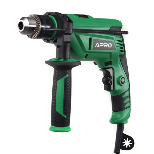 дриль ударний  600 Вт, кулачок. патрон 1,5-13 мм, 0-3000 об/хв, реверс