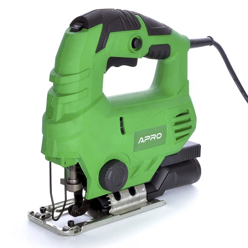 лобзик 1000 Вт,  0-3500 об/хв, маятниковий хід 3 положення, максимальна глибина пропилу 45мм Apro
