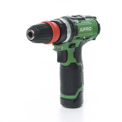 шуруповерт 12 В, 2 АКБ 1,5 Ач, 30Нм, 1450об, 2 швидк. (кейс) LED, інд. заряду, знімний патрон