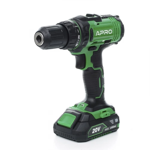 шуруповерт 20 В, 2 АКБ 2,0 Ач, 40Нм, 1600об, 2 скор. (кейс) LED, инд. заряда