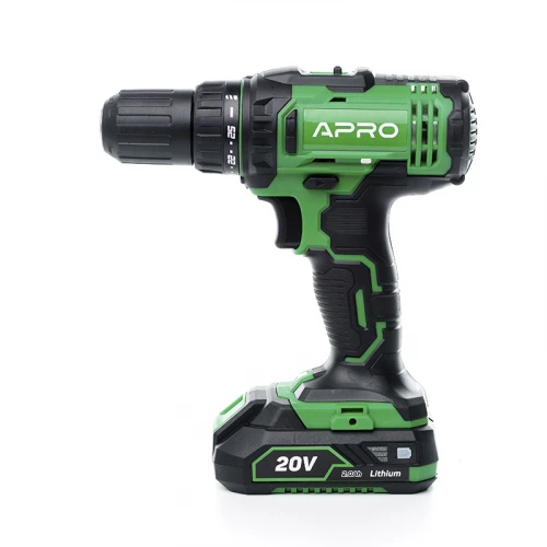 шуруповерт 20 В, 2 АКБ 2,0 Ач, 40Нм, 1600об, 2 скор. (кейс) LED, инд. заряда