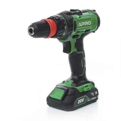 шуруповерт 20 В, 2 АКБ 2,0 Ач, 40Нм, 1600об, 2 скор. (кейс) LED, инд. заряда, съемный патрон