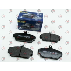 колодки торм.перед. Газель (Dafmi Semi Metallic - средння) D443SM